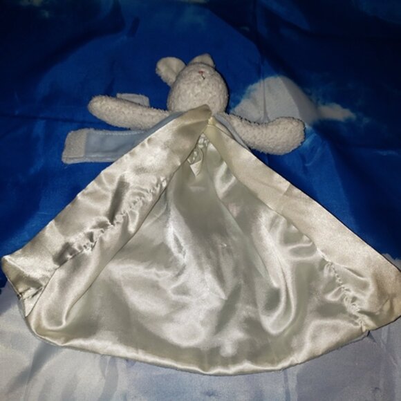 Bunnies by the Bay Plush Security lovey Blanket Luxury fabrics EUC - Picture 5 of 7